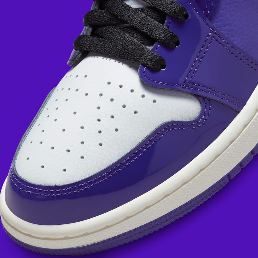 Air Jordan 1 Zoom CMFT Purple Patent Foto 7