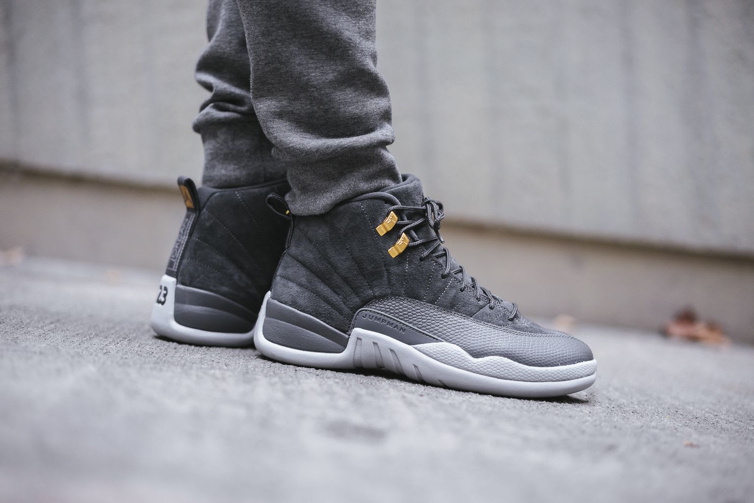 Air Jordan 12 Dark Grey