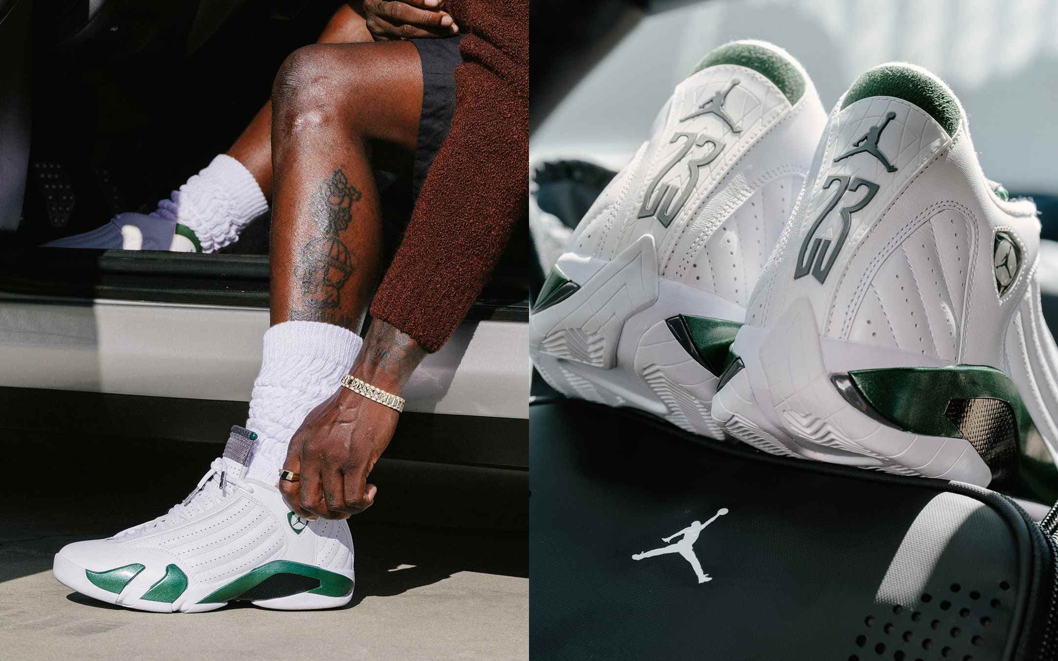 Air Jordan 14 Retro Forest Green