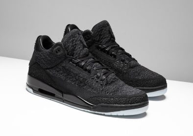 Air Jordan 3 Flyknit Black Dropt In Maart