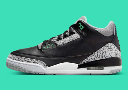 Air Jordan 3 Green Glow Foto 2