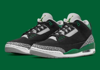 Air Jordan 3 Pine Green Foto 1