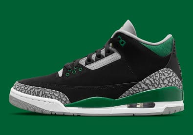 Air Jordan 3 Pine Green Foto 2