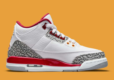 Air Jordan 3 Retro Cardinal Red Foto 3