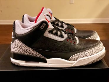 Air Jordan 3 Retro OG "Black Cement"