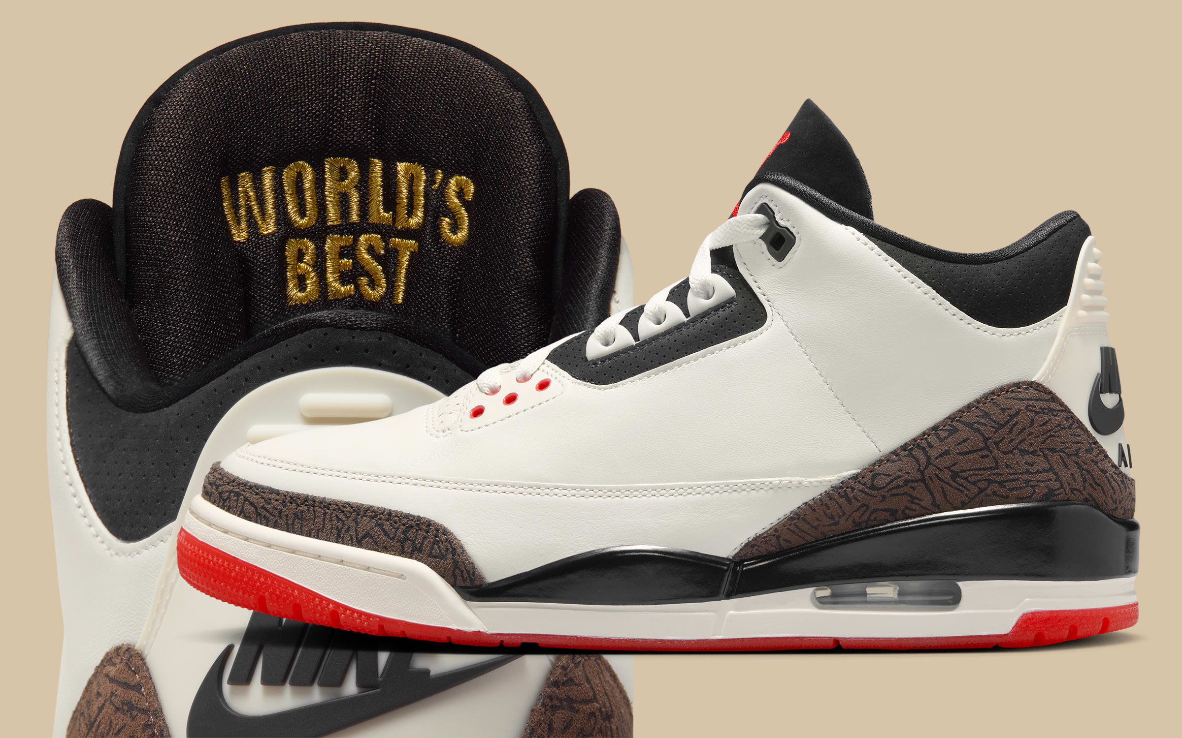 Air Jordan 3 Retro OG Worlds Best Dad dropt op 30 mei voor de hele familie