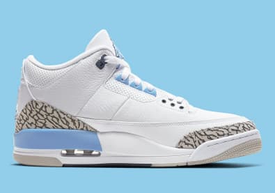 De release van de Air Jordan 3 Retro "UNC" staat voor de deur!