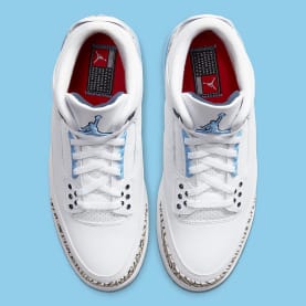 De release van de Air Jordan 3 Retro "UNC" staat voor de deur!