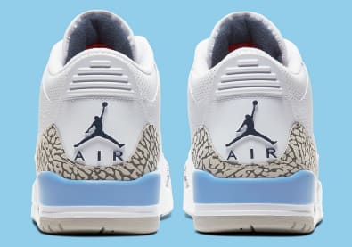 De release van de Air Jordan 3 Retro "UNC" staat voor de deur!