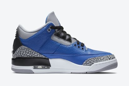 Check nu de officiële foto's van de upcoming Air Jordan 3 "Varsity Royal"