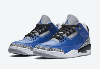 Check nu de officiële foto's van de upcoming Air Jordan 3 "Varsity Royal"