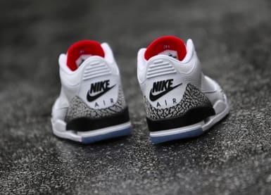 Air Jordan 3 White Cement NRG Free Throw Line