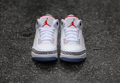 Air Jordan 3 White Cement NRG Free Throw Line