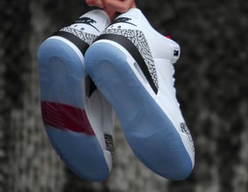 Air Jordan 3 White Cement NRG Free Throw Line