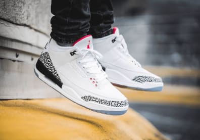 Air Jordan 3 White Cement NRG Free Throw Line