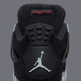 Air Jordan 4 Black Canvas Foto 7