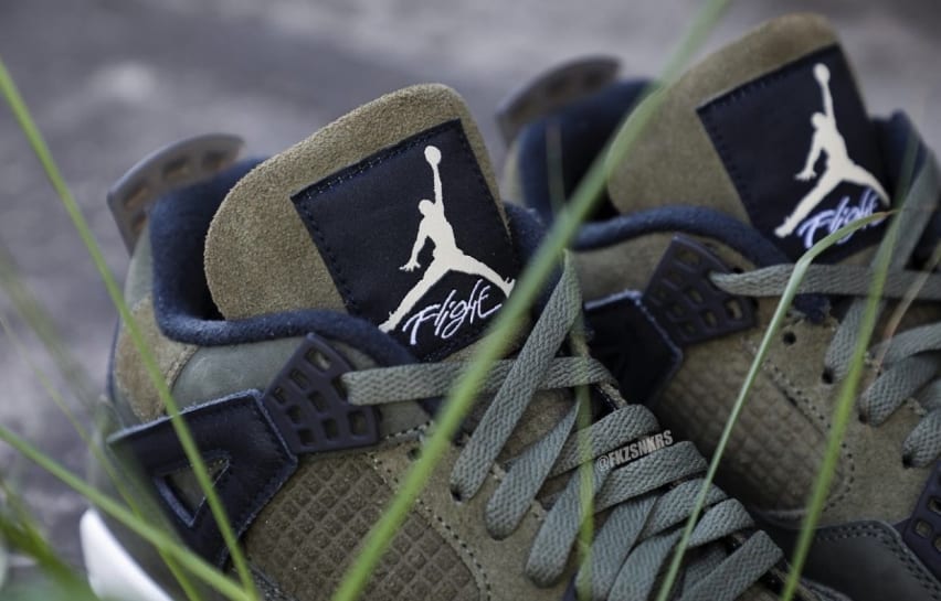 Air Jordan 4 Craft Medium Olive Foto 7