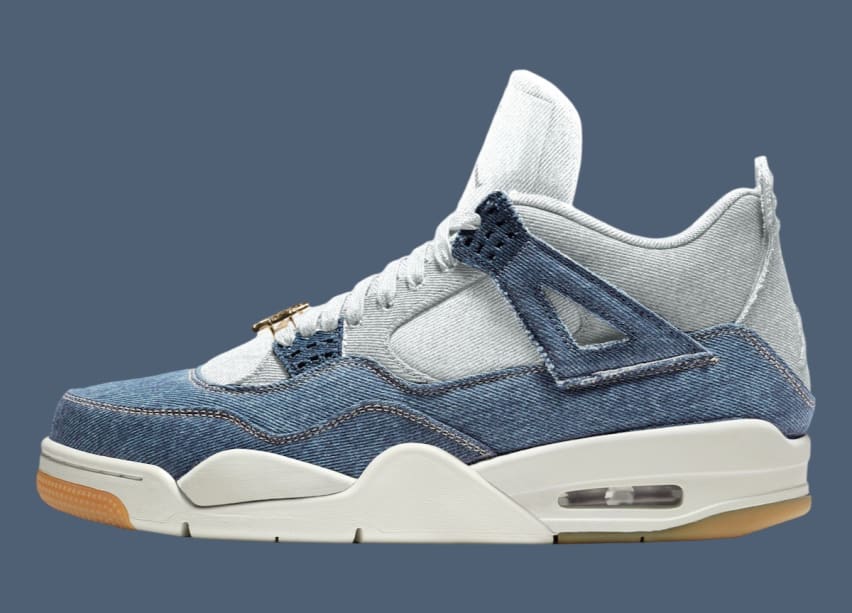 Air Jordan 4 Denim Worn Blue