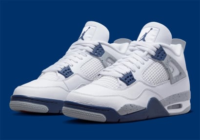 Air Jordan 4 Midnight Navy Foto 1