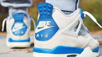 De OG Air Jordan 4 "Military Blue" uit 1989 maakt misschien een comeback