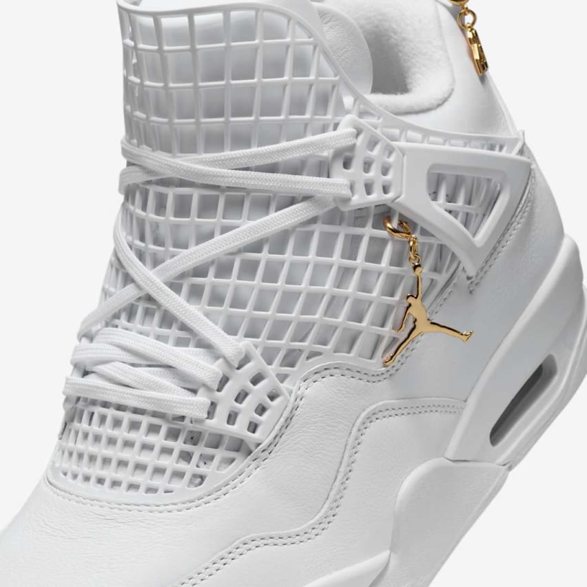 Air Jordan 4 Net Wmns White Foto 3