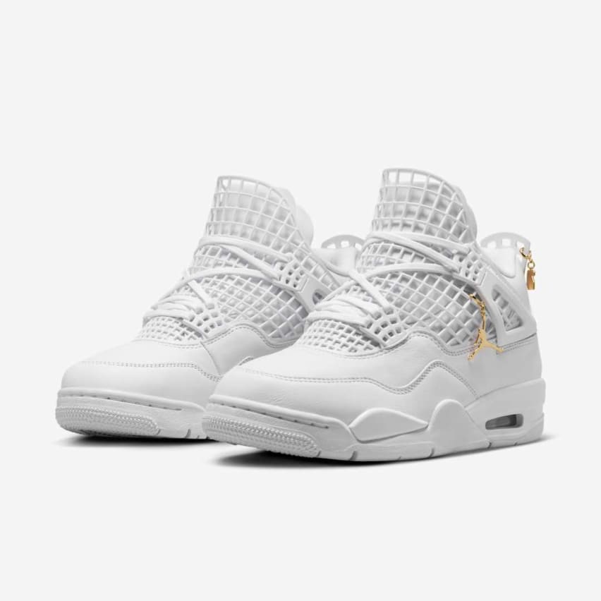 Air Jordan 4 Net Wmns White Foto 8