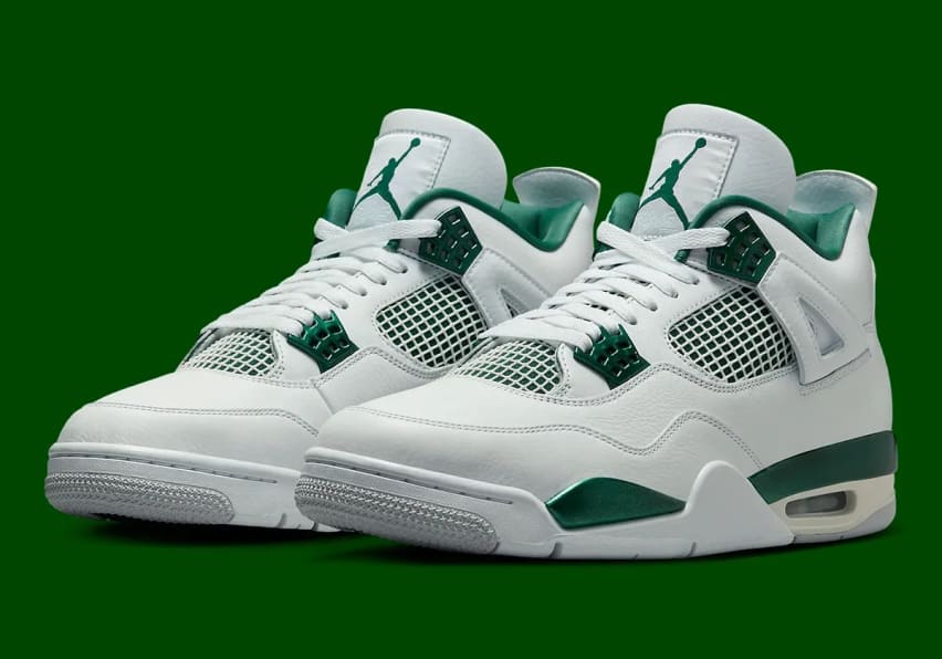 Air Jordan 4 Oxidized Green Foto 1