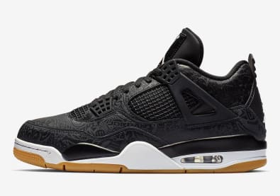 Officiële foto's van de Air Jordan 4 Retro "Black Laser"