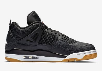 Officiële foto's van de Air Jordan 4 Retro "Black Laser"