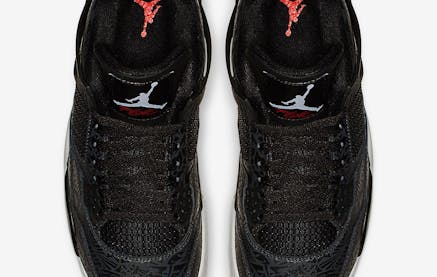 Officiële foto's van de Air Jordan 4 Retro "Black Laser"
