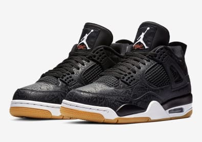 Officiële foto's van de Air Jordan 4 Retro "Black Laser"