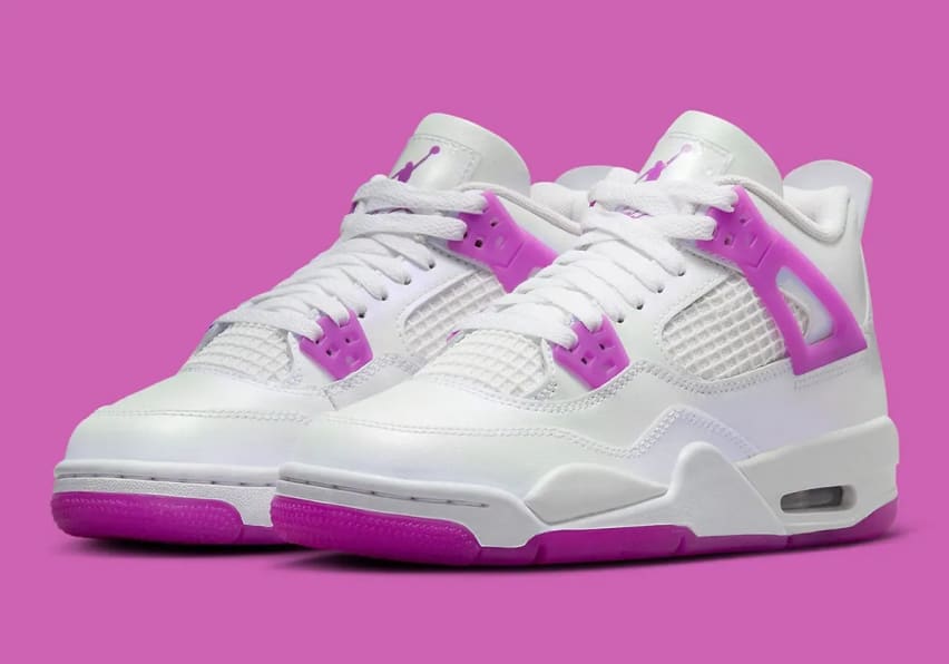 Air Jordan 4 Retro Hyper Violet Foto 1