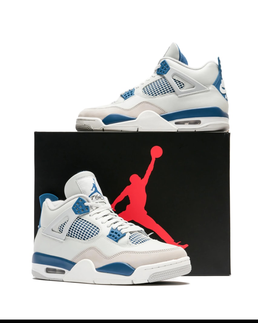 Air Jordan 4 Retro Military Blue Foto 5