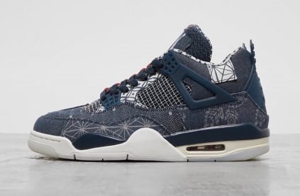 Jordan komt dit najaar met de Air Jordan 4 "Sashiko"