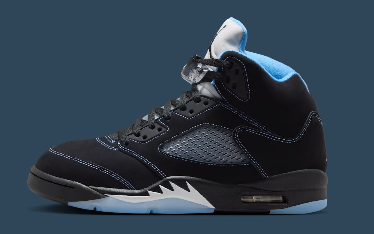 Air Jordan 5 Black Carolina
