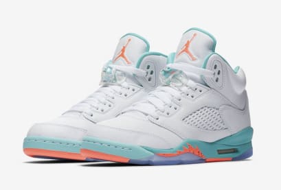 De Air Jordan 5 GS Light Aqua Dropt Dit Weekend