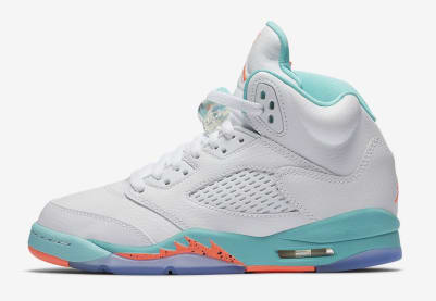 De Air Jordan 5 GS Light Aqua Dropt Dit Weekend