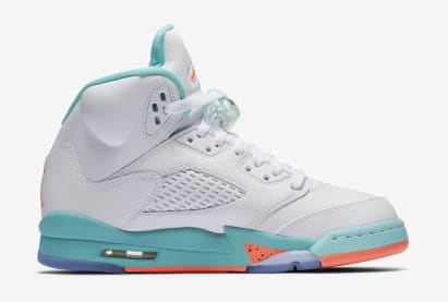 De Air Jordan 5 GS Light Aqua Dropt Dit Weekend