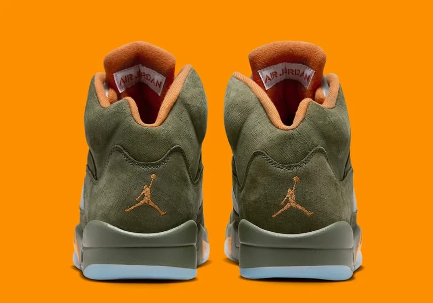 Air Jordan 5 Retro Olive Foto 4