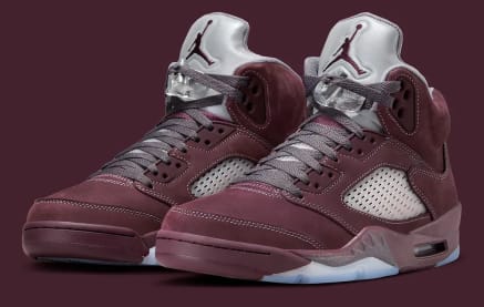 Burgundy nike air jordans hotsell