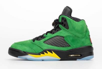 Betere foto's en een releasedatum van de Air Jordan 5 "Oregon"