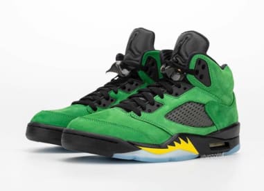 Betere foto's en een releasedatum van de Air Jordan 5 "Oregon"