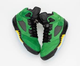 Betere foto's en een releasedatum van de Air Jordan 5 "Oregon"