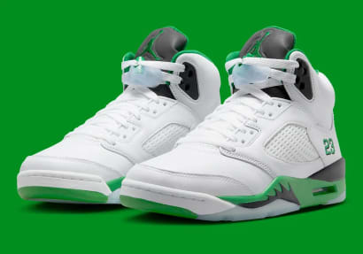 Air Jordan 5 Retro Wmns Lucky Green Foto 1