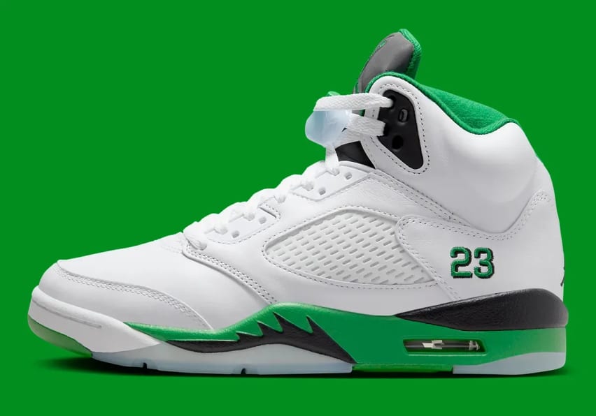 Air Jordan 5 Retro Wmns Lucky Green Foto 2