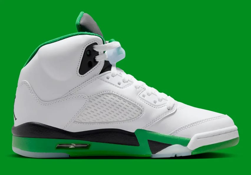 Air Jordan 5 Retro Wmns Lucky Green Foto 3