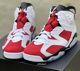 De Air Jordan 6 Retro "Carmine" maakt in Februari een comeback