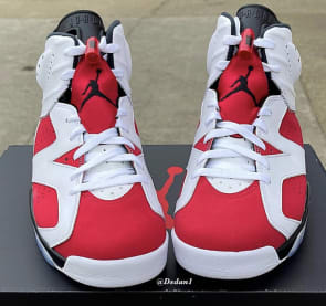 De Air Jordan 6 Retro "Carmine" maakt in Februari een comeback