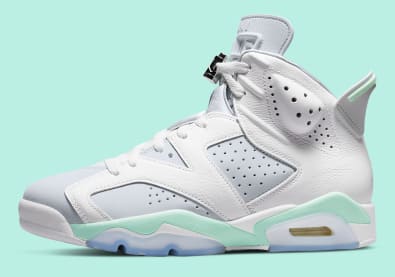 Air Jordan 6 WMNS Mint Foam Foto 2