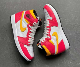 Jordan dropt in de Lente deze Air Jordan Retro 1 High OG "Light Fusion Red"